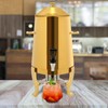 3.43Gallon Stainless Steel Hot Beverage Dispenser,Coffee Chafer Urn with Spigot&Fuel