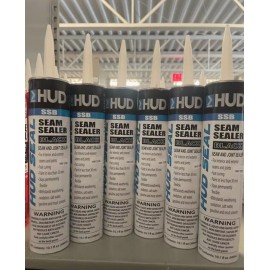 HUD Seal Automotive Seam Sealer Black 6 Tubes