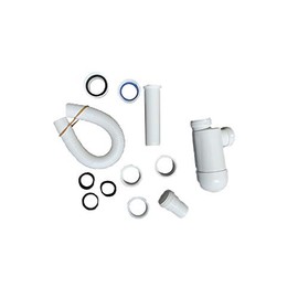 Alape Wall Mounted Bucket Style Service Sink, Sanit Bottletrap Drain