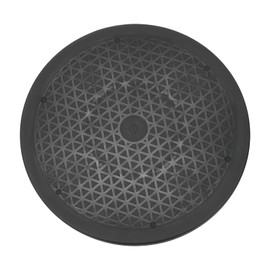 sourcing map 12 Inch Rotating Swivel Stand with Steel Ball Bearings, 360 Degree Rotating Lazy Susan Turntable Organizer Round Rotating Plate for TV Sculpture Computers, Black