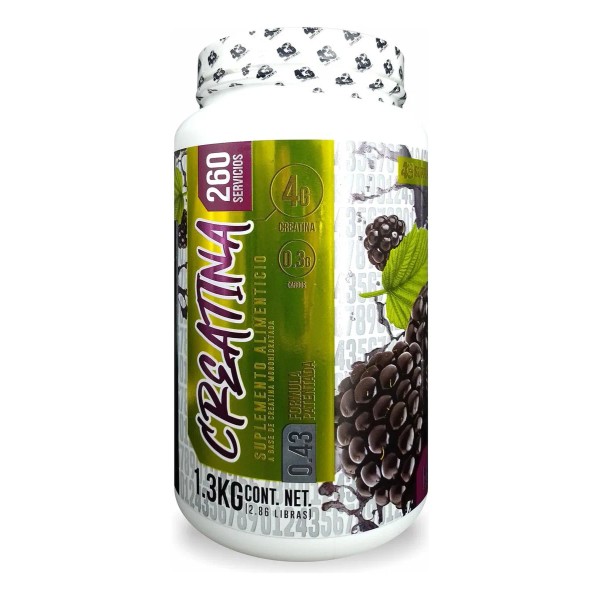 Creatina Monohidratada 1.3 Kg Mora 260 Servicios 43 Suppleme