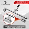 JY PERFORMANCE 36'' Trailer Swing Door Hinged Cam Bar Lock