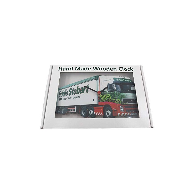 Eddie Stobart (White) Clock