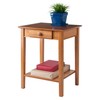 Winsome Studio End Table / Printer Stand, with Drawer, for