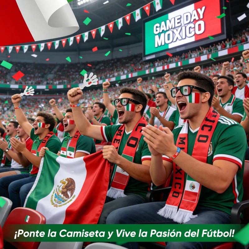 Fiesta Fútbol Paquete México 6 Kits De Cotillón Copa Mundial
