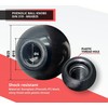 DOJA INDUSTRIAL Plastic Ball Knob M6 Pack 5 Ball Knob