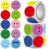 1500Pcs Smiley Face Stickers for Kids Sticker Rolls 10 Styles