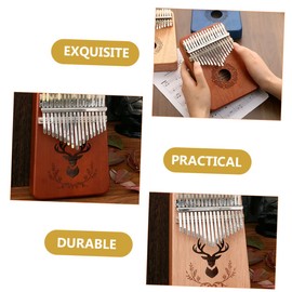 Alasum 5 Sets 17 Kalimba Shards 17 Keys for Kalimba 17 Keys Kalimba DIY Thumb Piano Accessories Kalimba Replacement Kit Thumb Piano Handmade Kit Karin