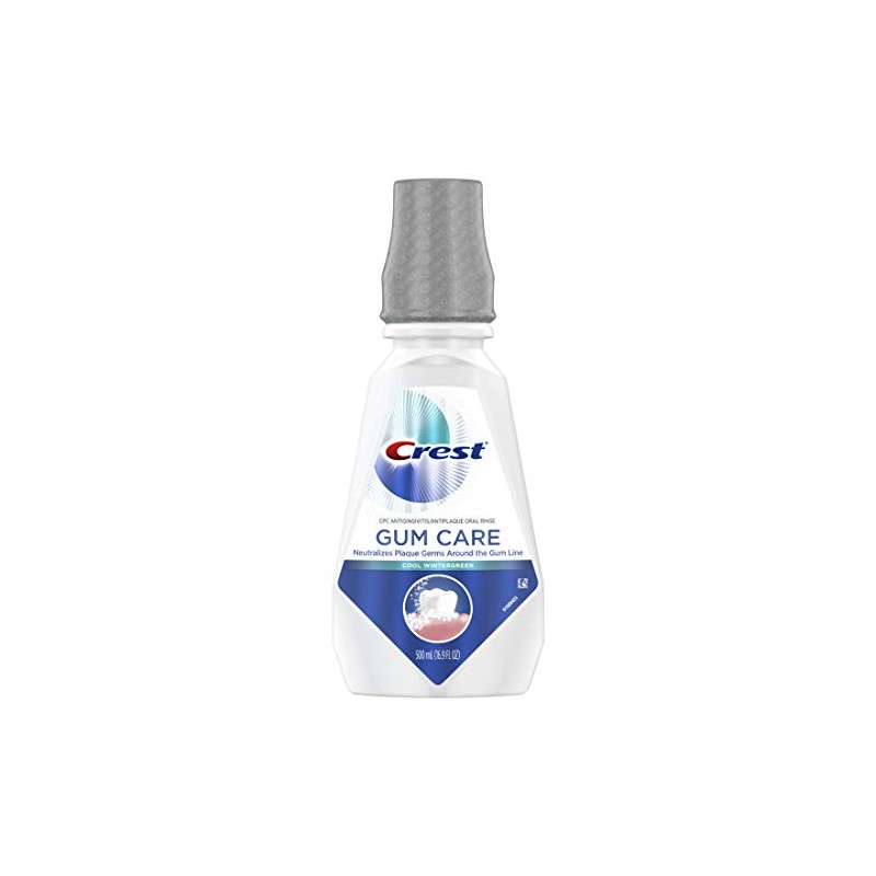 Crest Gum Care Mouthwash, Cool Wintergreen, 16.9 fl oz