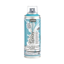 PEBEO 93819 200ml Decospray, Acrylic, Turquoise, 16.5 x 5.2 x 5.2 cm