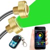 JXOFROAD IP68 Underwater 1/2" NPT Boat Drain Plug Lights with