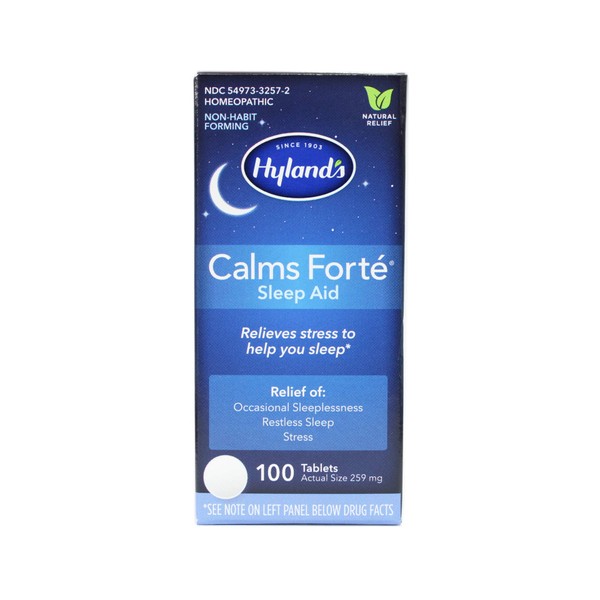 Hyland's 100 Count, Older Version, Packaging May Vary, Calms Forte, pack of 3