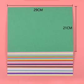 Coloured Paper 70gsm - 100 Sheet A4 Coloured Paper, Coloured Paper A4 Pack Assorted, More Fun Crafting Decorating Sketch Cutting Paper, DIY Arts Handmade Origami Coloured Paper, 20 Assorted Colours