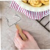 NOLITOY 4pcs Dumpling Wrapper Skin Cutter Lightweight Dough Mould Tool