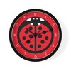 CafePress Ladybug 10" Wall Clock for Livingroom, Kitchen, or Office