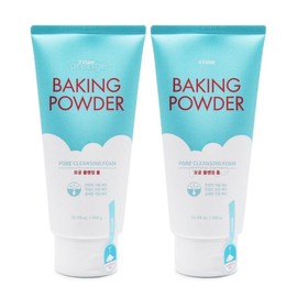 에뛰드 베이킹파우더 모공 클렌징폼 300+300ml 대용량 Etude Baking Powder Pore Cleansing Foam 300+300ml Large Size