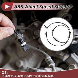 HEROFFIX ABS Wheel Speed Sensor Rear Left Right ABS Sensor Anti-Lock System Sensor No. 51987029/53479013/519870290/53420784 for Jeep Compass 2018-2023