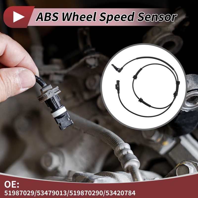 HEROFFIX ABS Wheel Speed Sensor Rear Left Right ABS Sensor