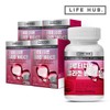 Life Hub Glutathione Collagen Vitamin C Tablets, 4 Bottles (240 Tablets), 8-Month Supply / 글루타치온 콜라겐 비타C 정 4통(240정) 8개월분