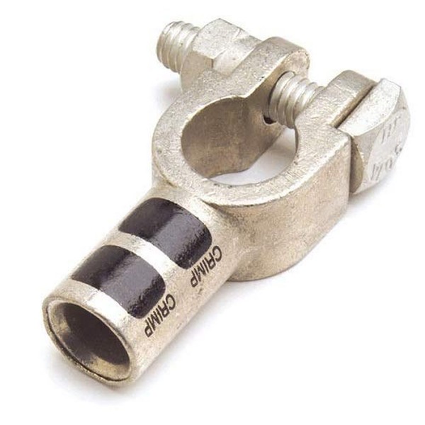 Grote 82-9056 Straight Barrel Die Cast Clamp - 1/0 Gauge,
