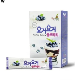 딸기맛요구르트분말 타먹는가루요거트 엔초이스 요거요거 블루베리분말 스틱형 300g 요거요거분말스틱 Strawberry Flavor Yogurt Powder Drinkable Powder Yogurt Enchoice Yogoyogo Blueberry Powder Stick Type 300g Yogoyogo Powder Stick