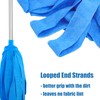 Screw On Microfiber String Mop Head Refill, Compatible with All