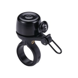 BBB Cycling Road Bike Bell, Bicycle Bell with Strong Clamping Mechanism, Bicycle Bell for Handlebars with Diameter 22.2 mm and 25.4 mm, Noisy Plus BBB-27