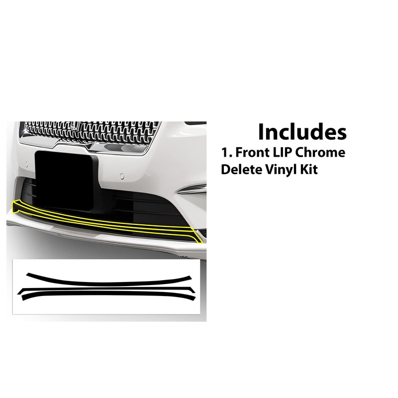 BOGAR TECH DESIGNS for Lincoln MKZ 2017-2020 Lower Front Lip