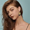 ONLYJUMP Colorful Acrylic Wing Earrings Cute Insect Moth Wing Earrings