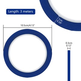 Musiin Violin and Cello Fingerboard Sticker Fretboard Tape Intonation Sticker for Beginner Set of Three 3mm (3 color sets)