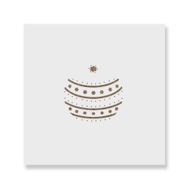 Stencil Revolution Seal Star Christmas Ornament Stencil - Durable & Reusable Mylar Stencils
