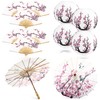 Tallew 12 Pcs Cherry Blossom Decor Set, Including 2 Chinese