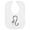 Azeeda 'Leo Zodiac Symbol' Soft Cotton Baby Bib (BI00055901)
