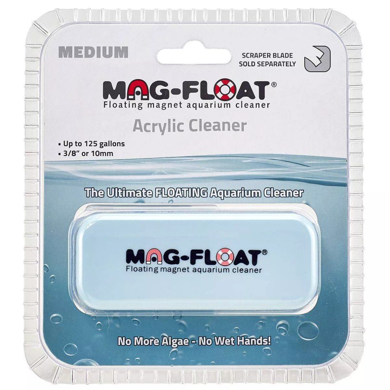 Mag-Float 130A Medium Floating Magnetic Acrylic Aquarium Cleaner