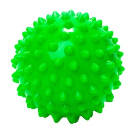 #DoYourSports Hedgehog Ball & Fascia Ball, Massage Ball, 8 cm Diameter, Lacrosse Ball for Neck, Back & Feet with Spike Surface, Ideal for Fascia Training, Acupressure Ball with Nubs, Light Green