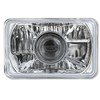 Octane Lighting 4X6 Inch Super White Halogen Projector Crystal Clear