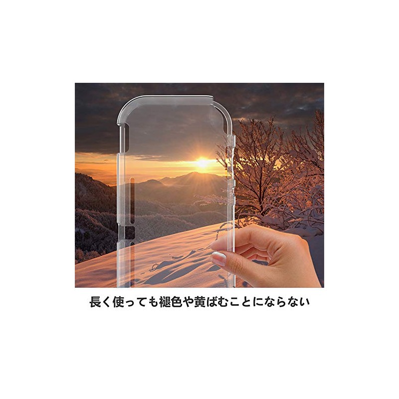 Ryo Raku Seikan Switch Lite Compatible Protective Case, Clear Switch