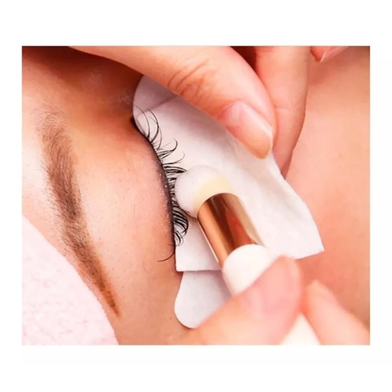 Mafab Brocha Limpieza Extensiones De Pestañas Rosa, Blanca Suave