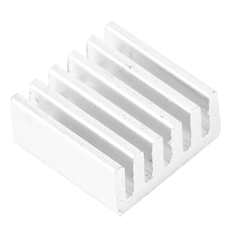 100pcs 9x4x9mm Aluminum Heat Sink Radiator with Adhesive for Amplifier