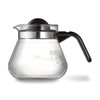 メリタ Melitta コーヒー ティー サーバー ガラス製 茶こし付き 800ml 6杯用 グラスポット