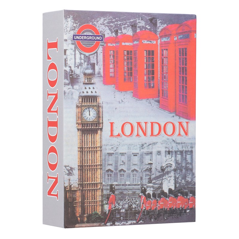 Simulation Book Security Locking Box Cash Coin Money Storage Safe