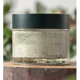 편강율 진정 모공 클리어 워시오프팩 100g, 1개입, 2개 Pyungryangyul Calming Pore Clear Wash-off Pack 100g, 1 Piece, 2 Pack