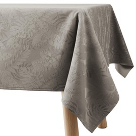 Filumi Eris Tablecloth 120 x 180 cm Beige Washable for Indoor Outdoor Use Monster Pattern