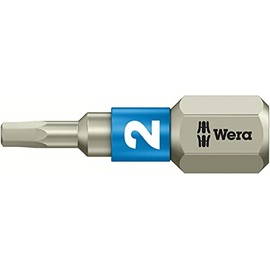 Wera(ヴェラ) 3840/1 ステンレストーションビット ヘキサゴン2.0X25 071071