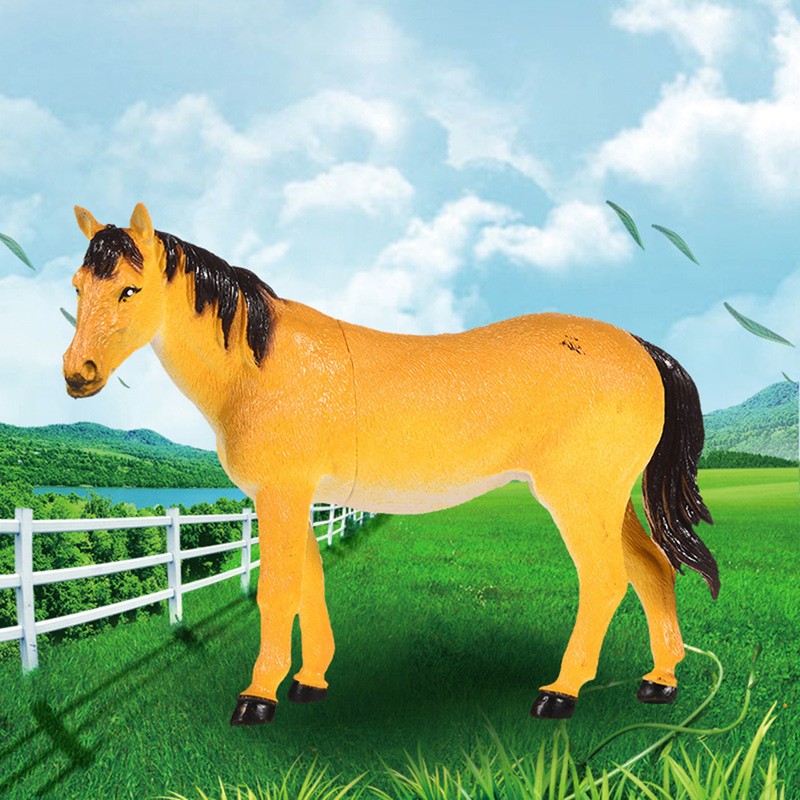 6pcs/set Simulation Farm Animal Toys Realistic Plastic Animal Figurines Farm
