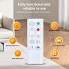 CLVIZCXOM New Fan Remote Control Replacement for Dyson AM09 Hot
