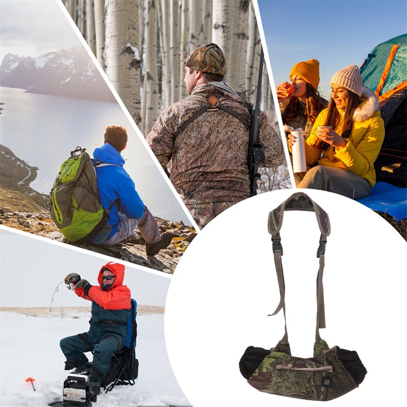 Hand Warmer Muff Electric 3 Gears Temperature Controllable Heated Hand