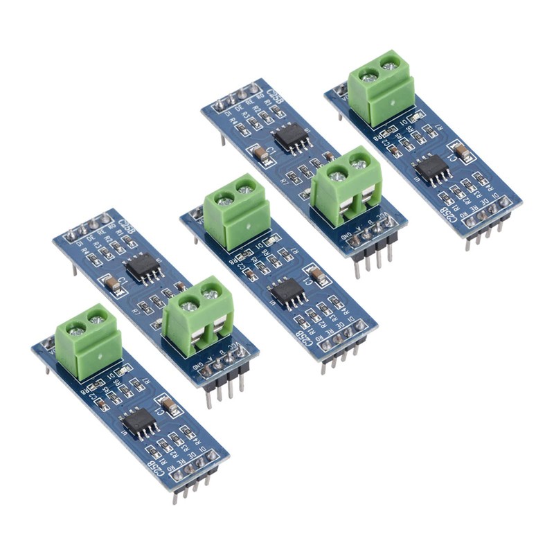 RS-485 Adapter Module, 5Pcs MAX485 RS-485 Converter Module, TTL to