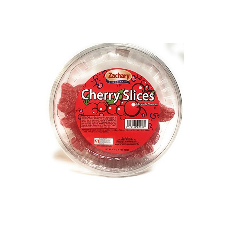 Zachary 24oz Jelly Tubs (Cherry Slices)