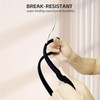 Velvet Trouser Hangers, Velvet Pants Hangers for Closet - JOMWEN